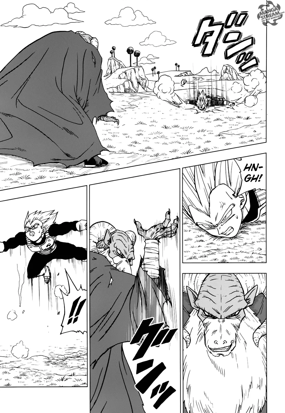 Dragon Ball Super Manga Chapter 44 page 35 - Escaped Prisoner Moro