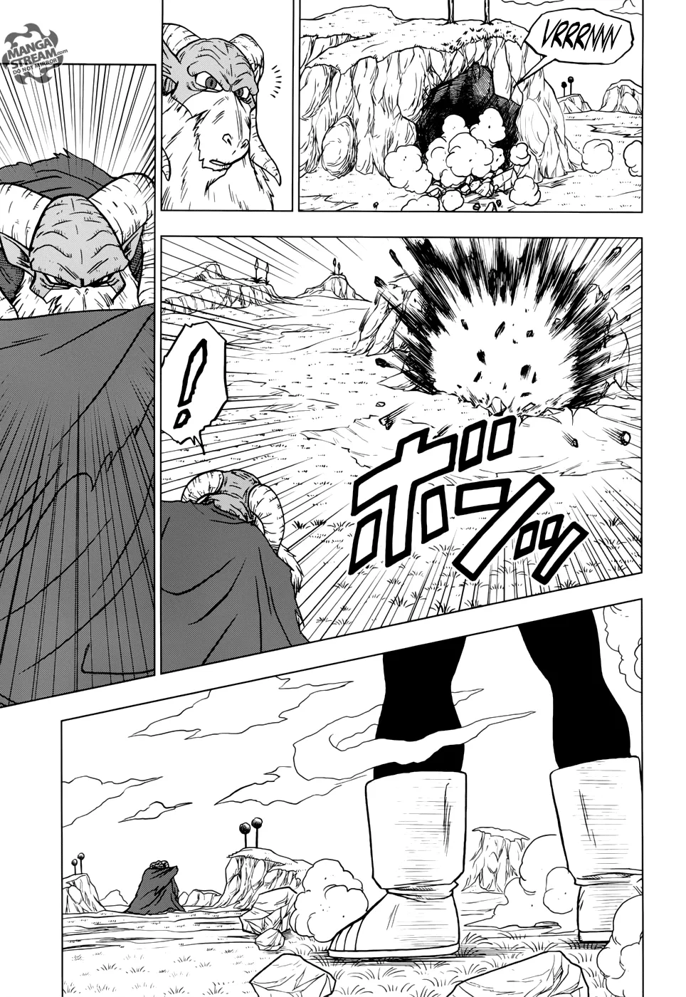 Dragon Ball Super Manga Chapter 44 page 37 - Escaped Prisoner Moro
