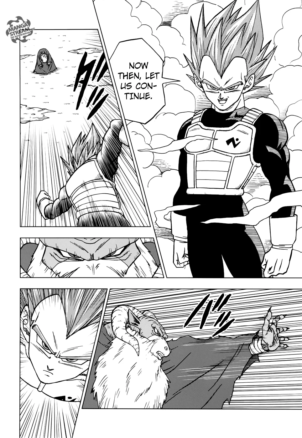 Dragon Ball Super Manga Chapter 44 page 38 - Escaped Prisoner Moro