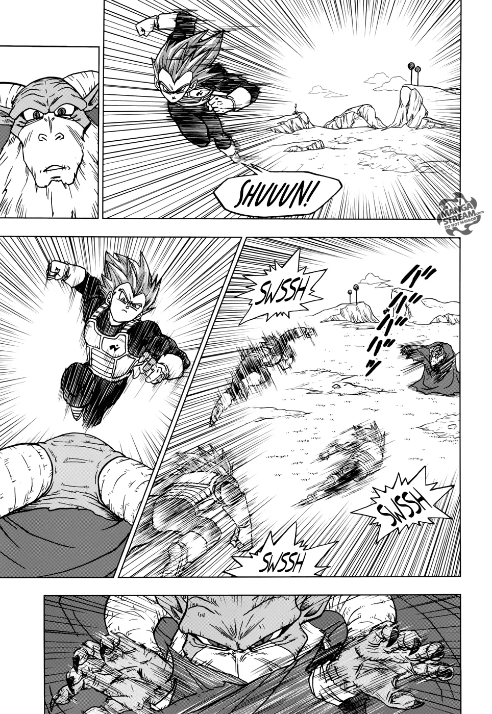 Dragon Ball Super Manga Chapter 44 page 39 - Escaped Prisoner Moro