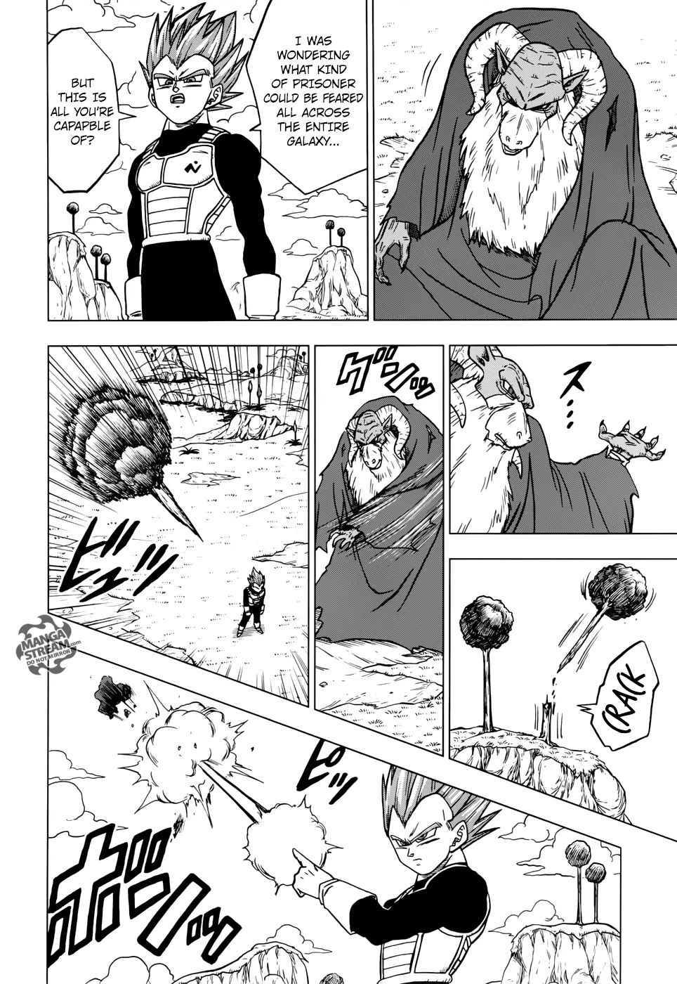 Dragon Ball Super Manga Chapter 44 page 42 - Escaped Prisoner Moro
