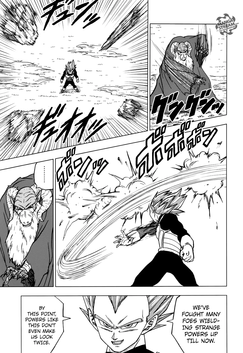 Dragon Ball Super Manga Chapter 44 page 43 - Escaped Prisoner Moro