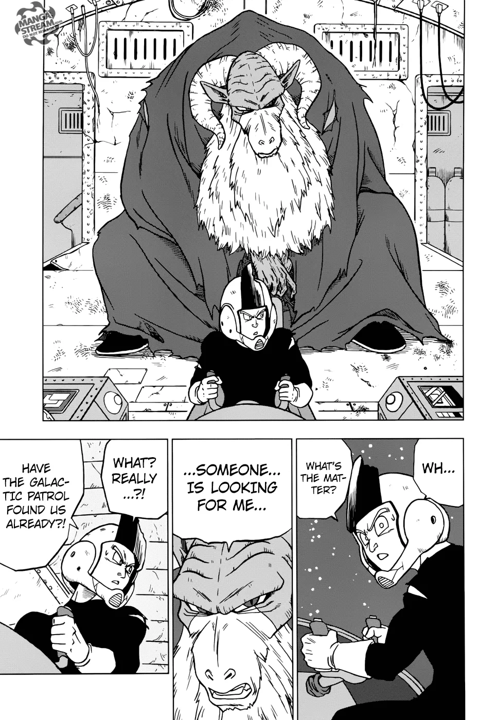 Dragon Ball Super Manga Chapter 44 page 5 - Escaped Prisoner Moro