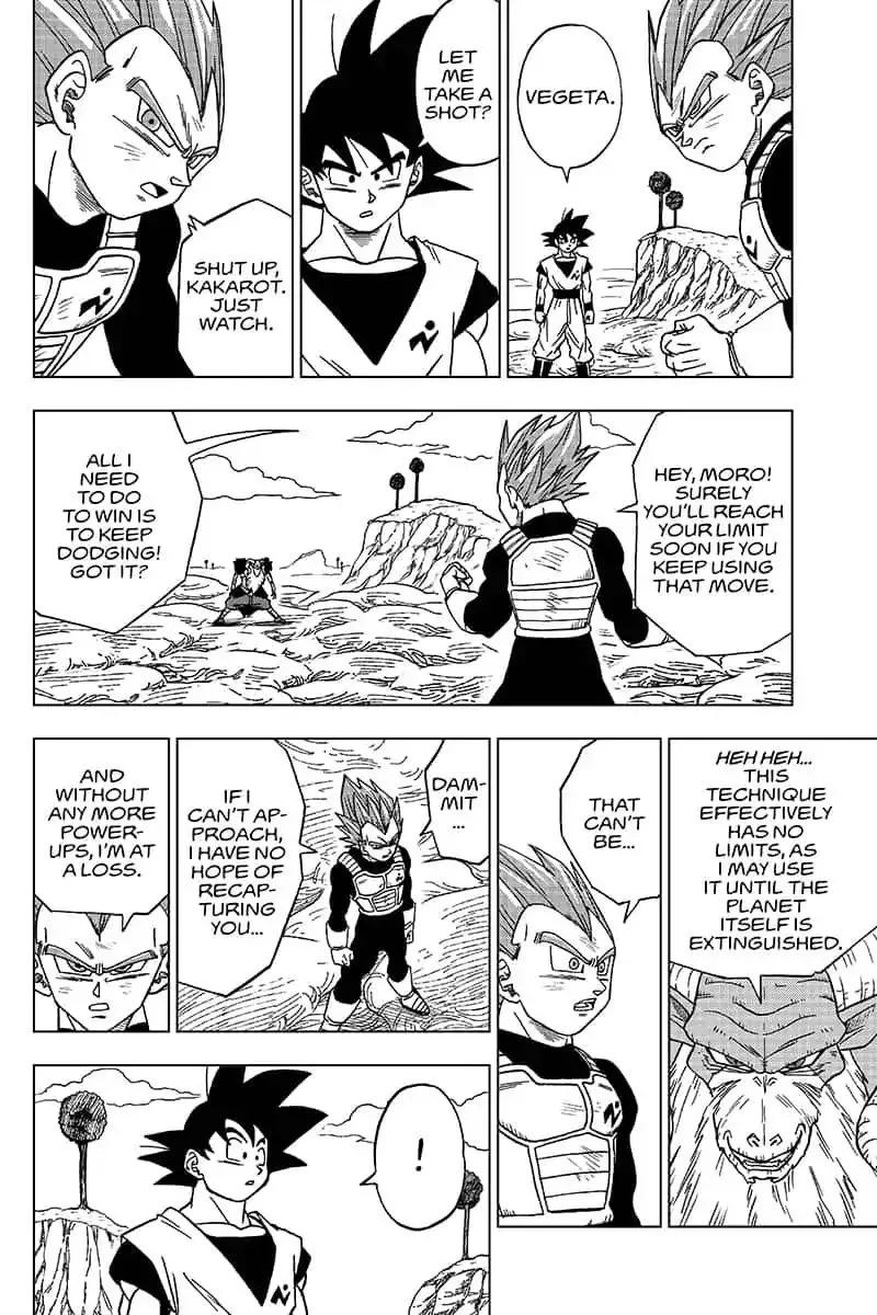 Dragon Ball Super Manga Chapter 45 page 14 - Moro's Magic
