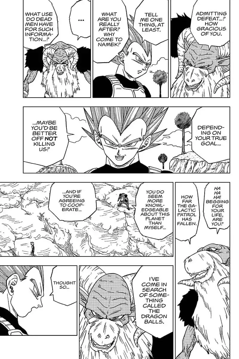 Dragon Ball Super Manga Chapter 45 page 15 - Moro's Magic