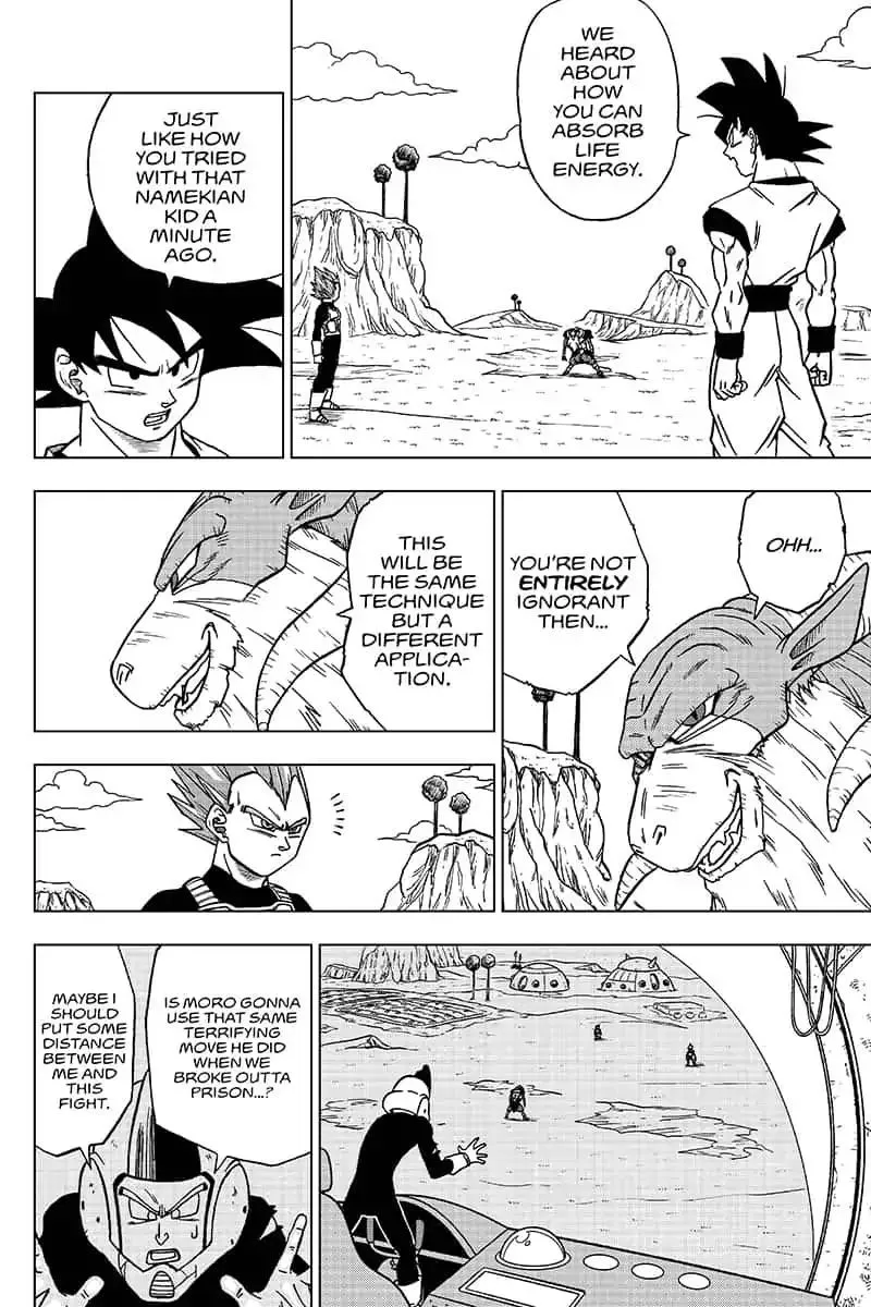 Dragon Ball Super Manga Chapter 45 page 2 - Moro's Magic