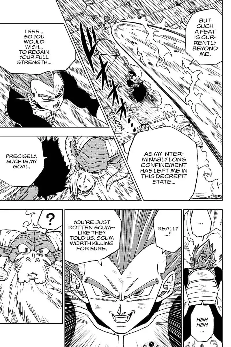 Dragon Ball Super Manga Chapter 45 page 21 - Moro's Magic