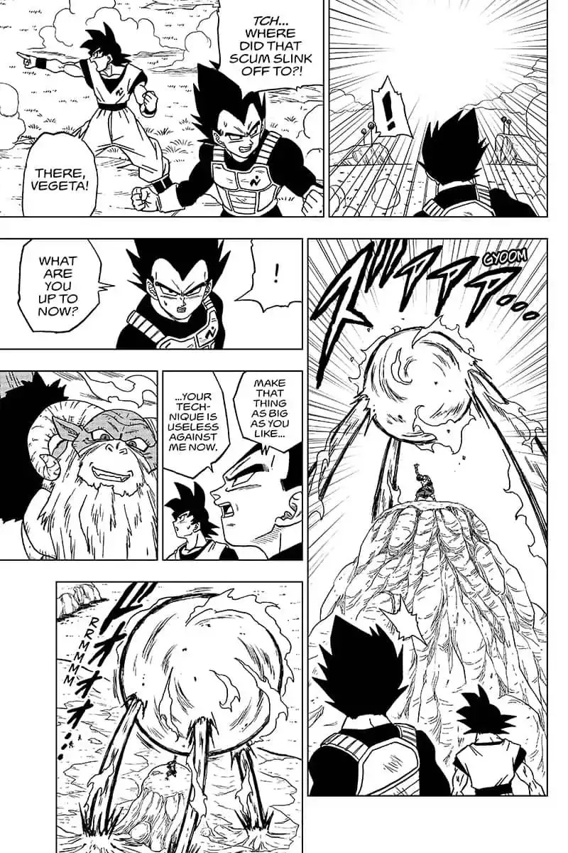 Dragon Ball Super Manga Chapter 45 page 35 - Moro's Magic
