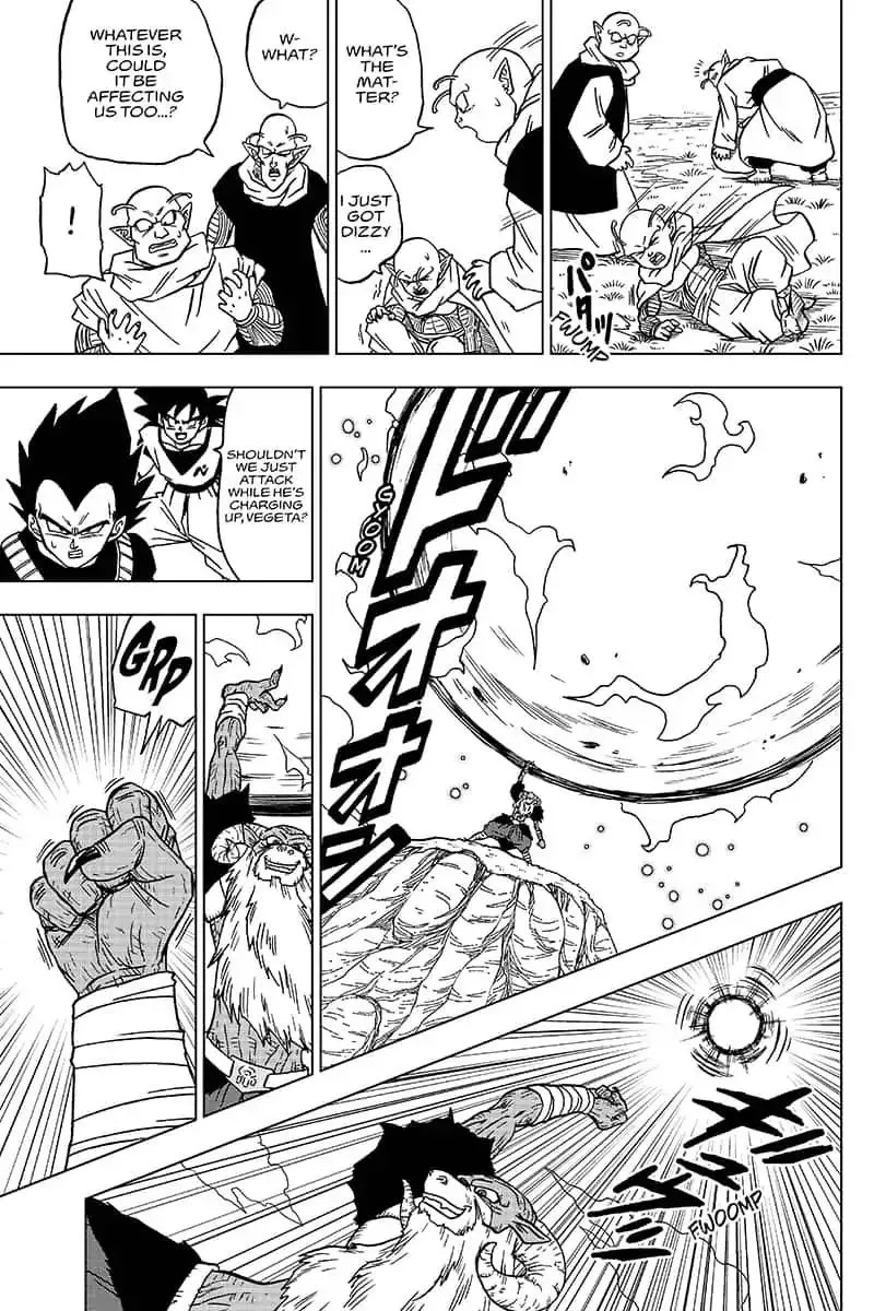 Dragon Ball Super Manga Chapter 45 page 37 - Moro's Magic