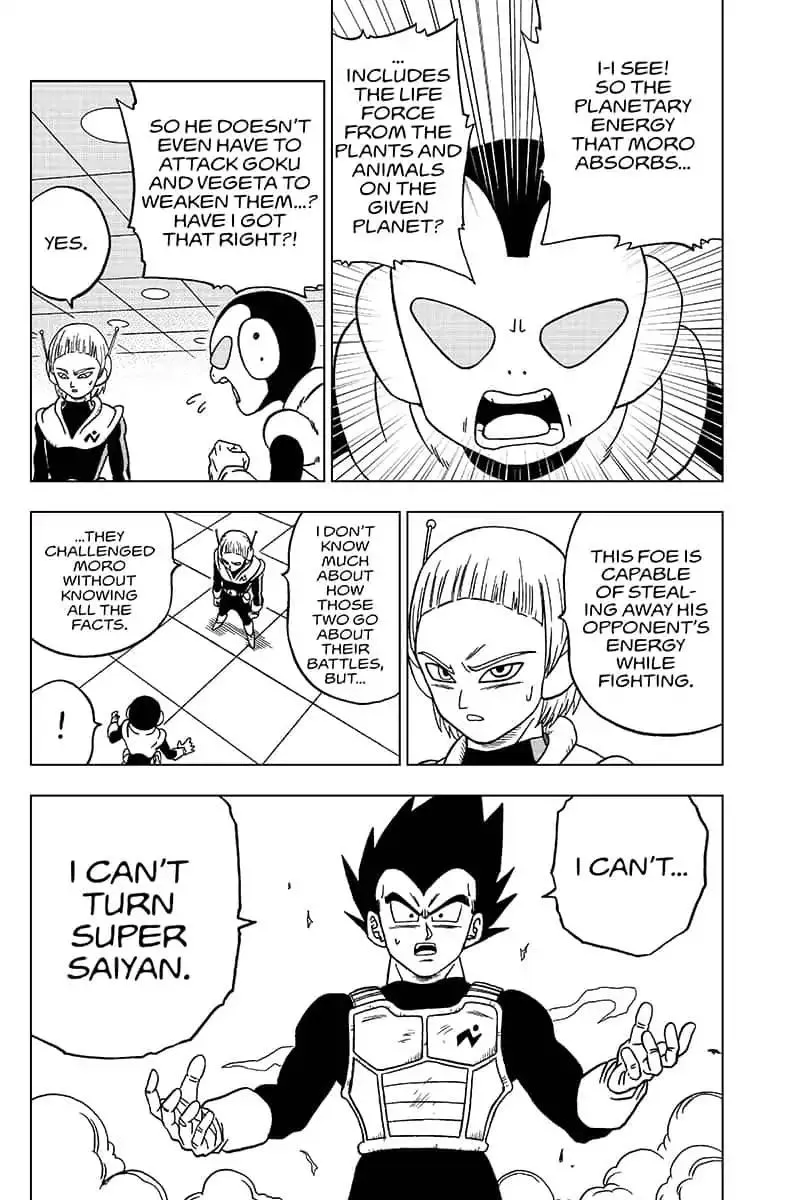 Dragon Ball Super Manga Chapter 45 page 42 - Moro's Magic