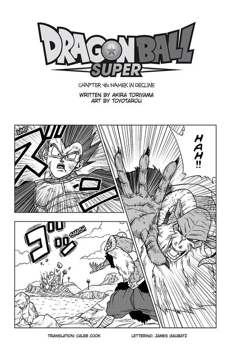 Dragon Ball Super Manga Chapter 46 page 1 - Namek in Decline