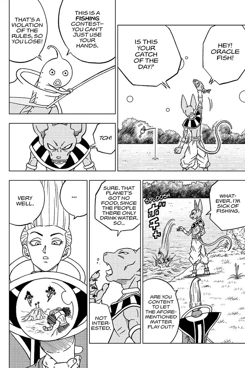 Dragon Ball Super Manga Chapter 46 page 12 - Namek in Decline
