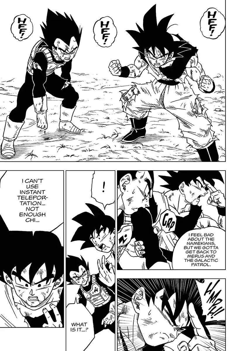 Dragon Ball Super Manga Chapter 46 page 13 - Namek in Decline