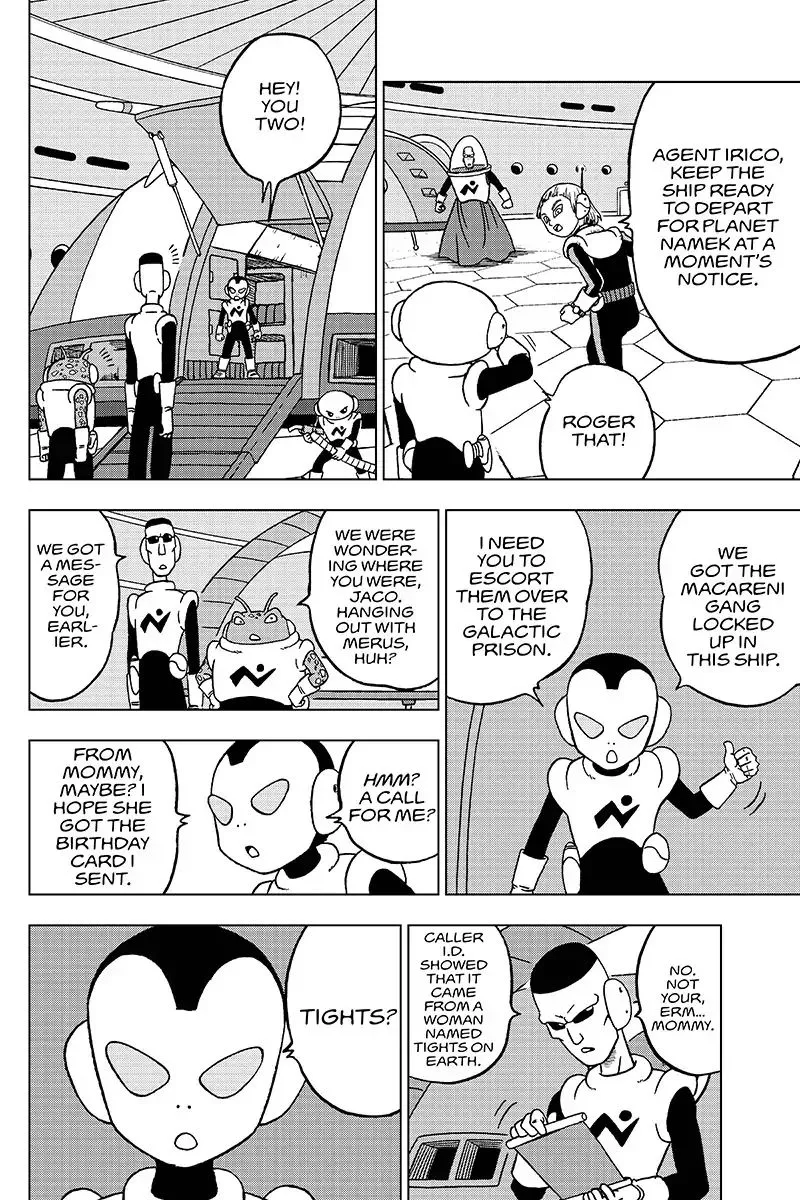 Dragon Ball Super Manga Chapter 46 page 28 - Namek in Decline