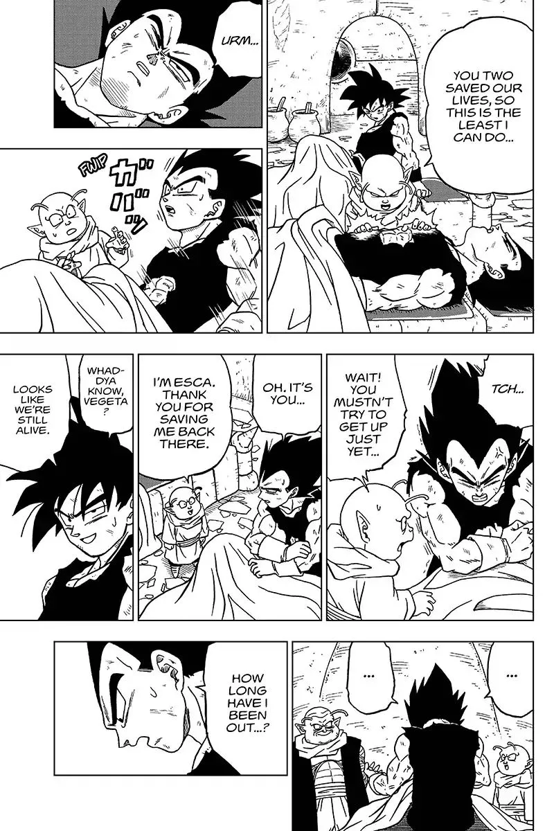 Dragon Ball Super Manga Chapter 46 page 33 - Namek in Decline