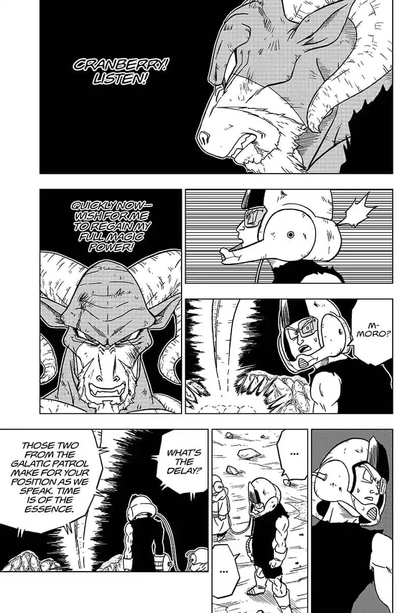 Dragon Ball Super Manga Chapter 48 page 21 - Moro's Wish