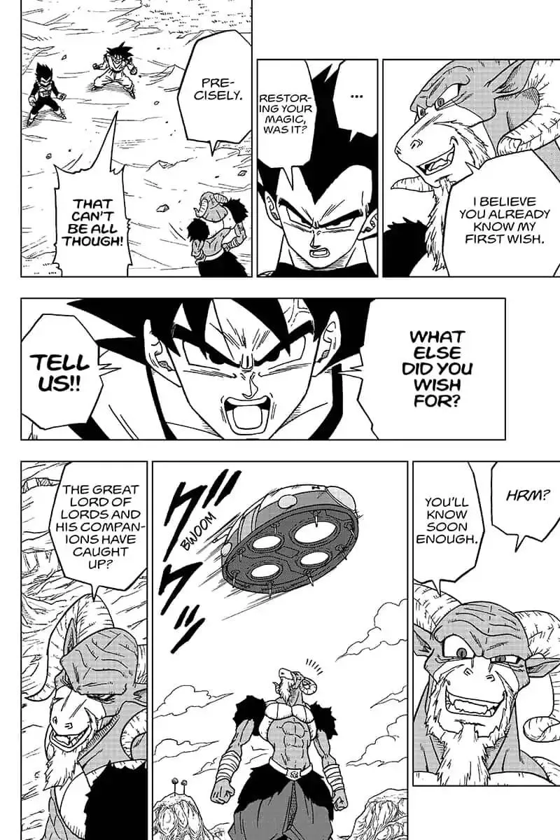 Dragon Ball Super Manga Chapter 48 page 36 - Moro's Wish