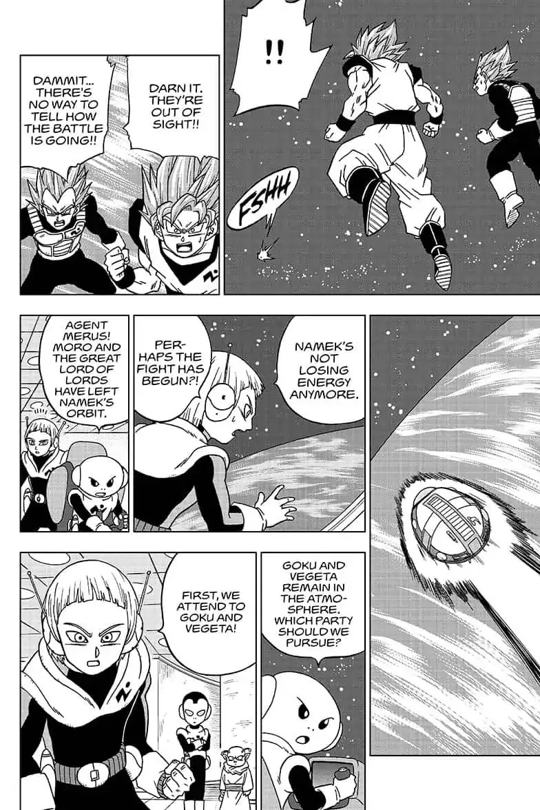 Dragon Ball Super Manga Chapter 49 page 11 - Outer Space Battle