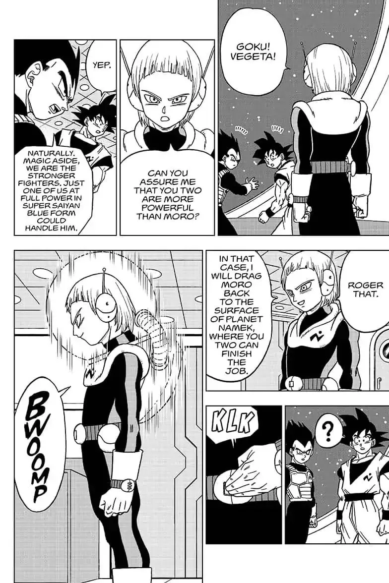 Dragon Ball Super Manga Chapter 49 page 27 - Outer Space Battle