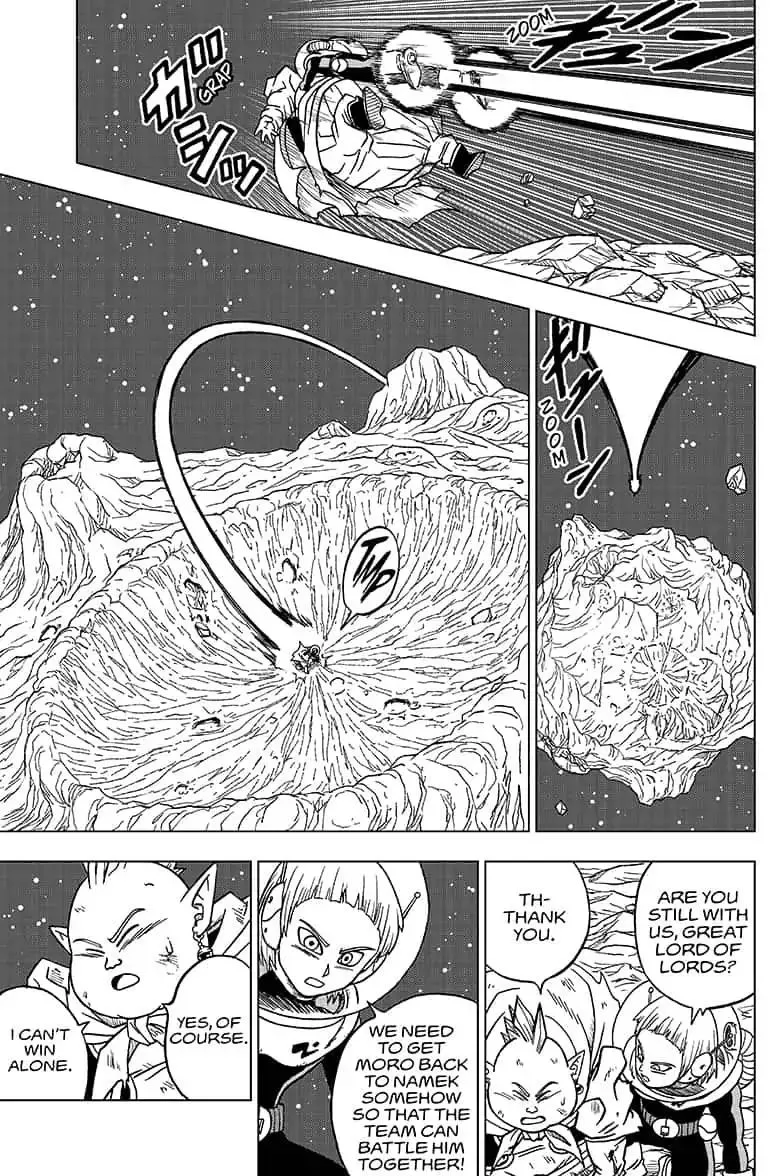 Dragon Ball Super Manga Chapter 49 page 32 - Outer Space Battle