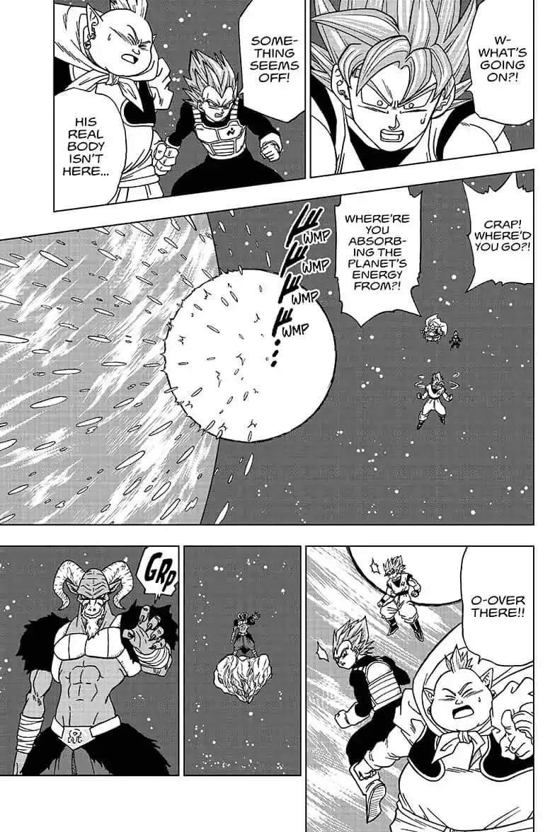 Dragon Ball Super Manga Chapter 49 page 6 - Outer Space Battle