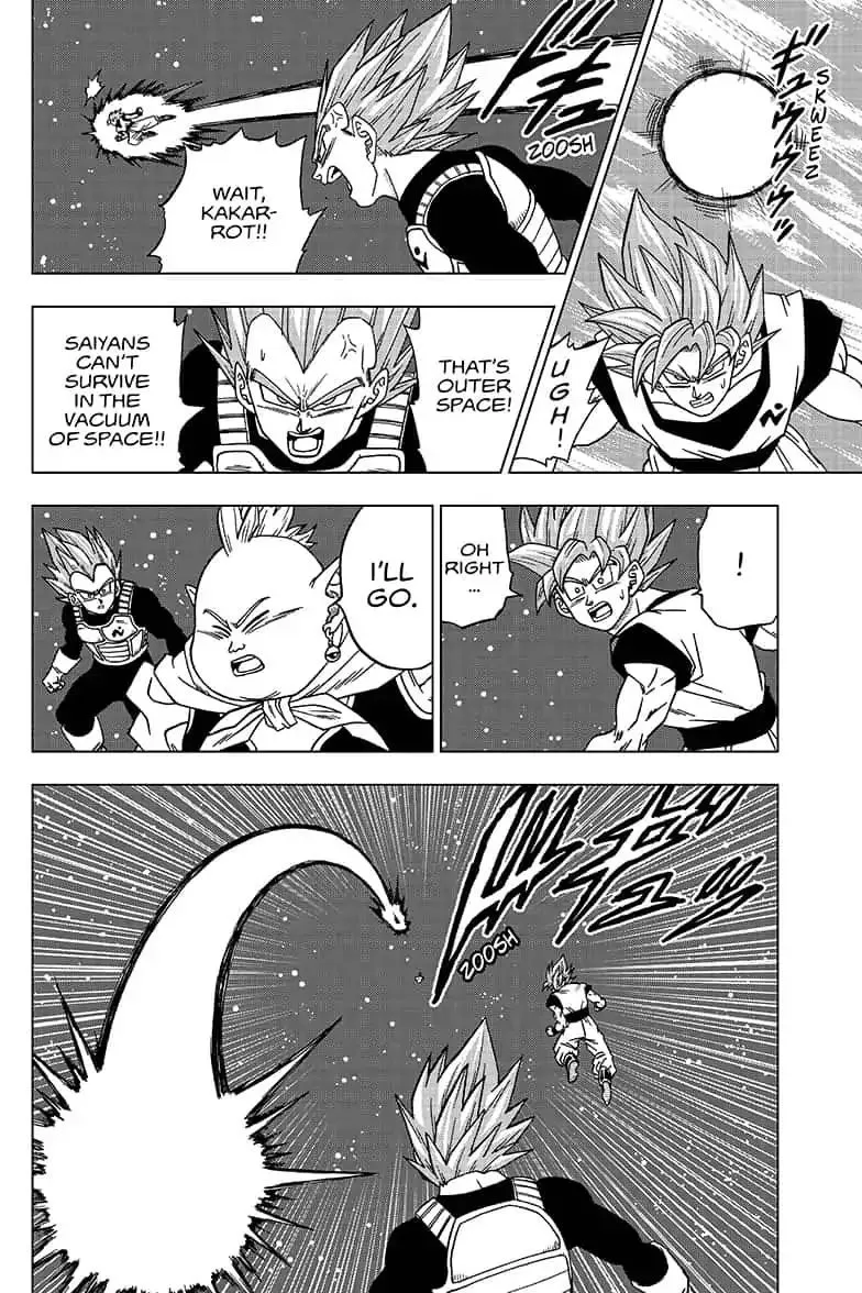 Dragon Ball Super Manga Chapter 49 page 7 - Outer Space Battle