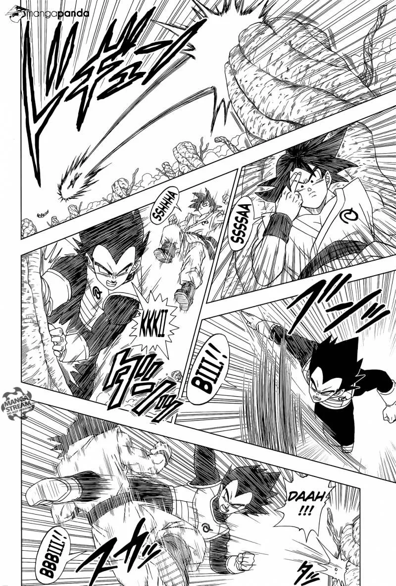 Dragon Ball Super Manga Chapter 5 page 5 - Beerus and Champa