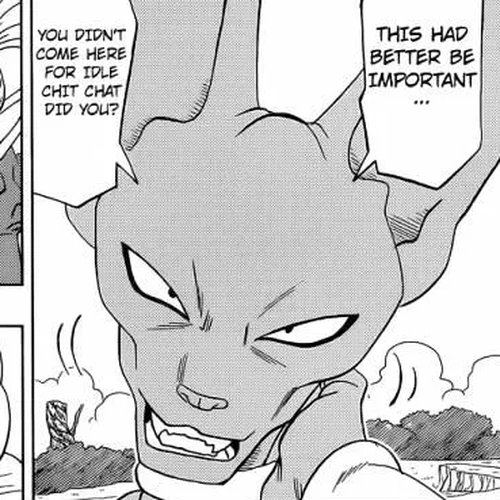 Dragon Ball Super Manga Chapter 5 (Beerus and Champa) cover