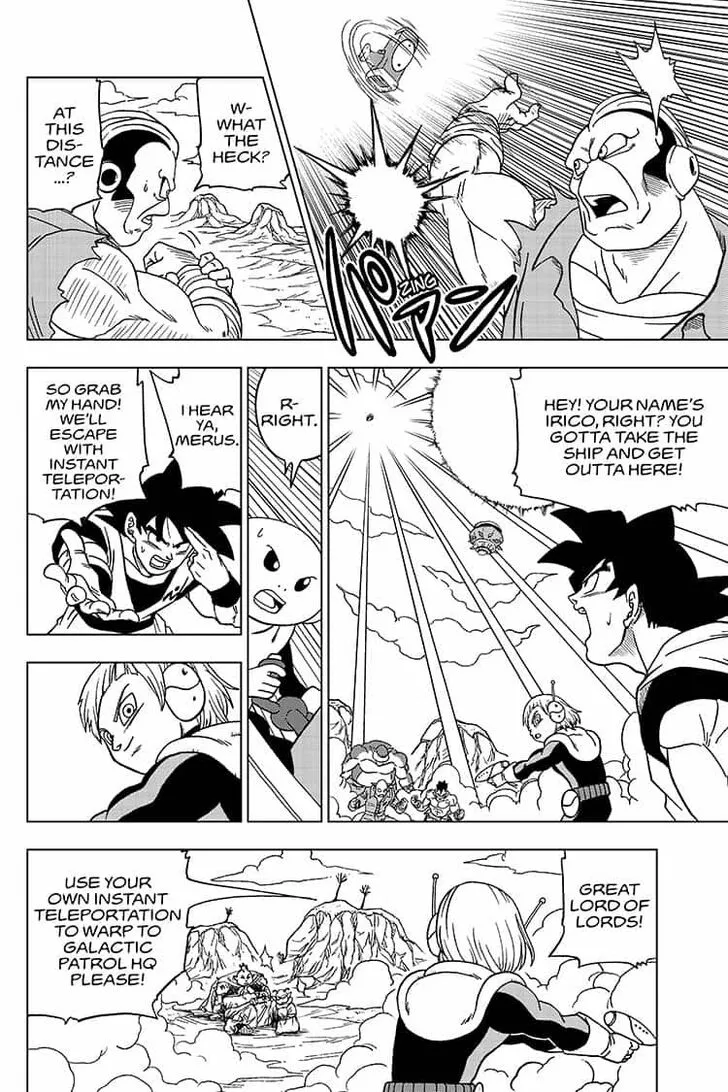 Dragon Ball Super Manga Chapter 50 page 36 - Great Escape