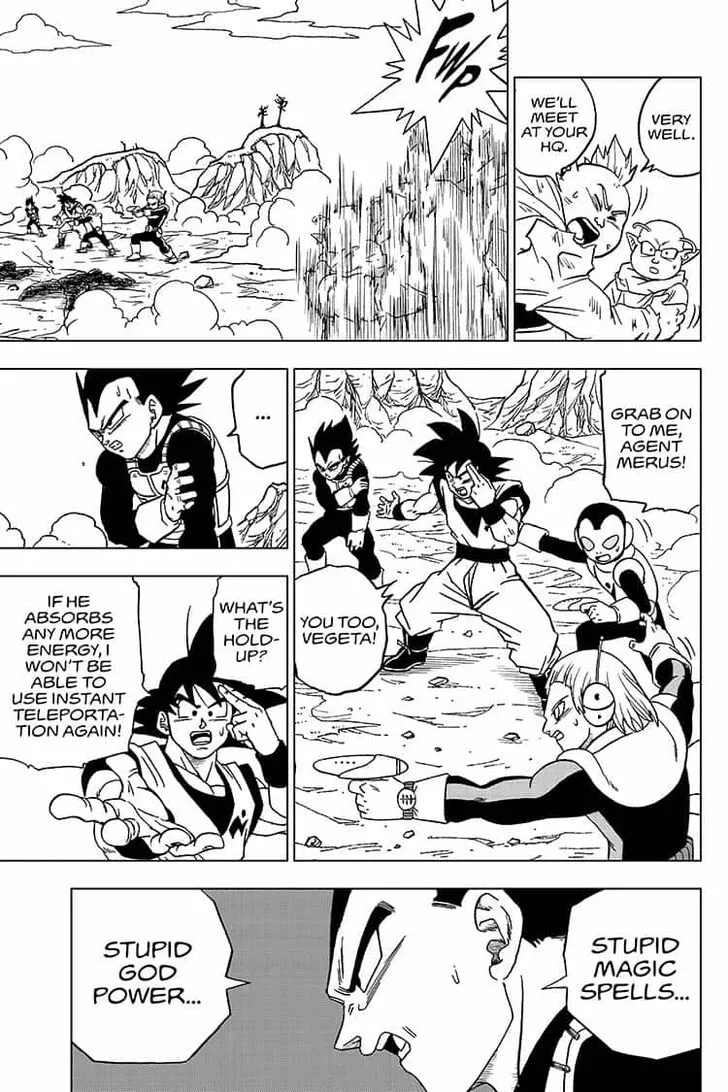Dragon Ball Super Manga Chapter 50 page 37 - Great Escape
