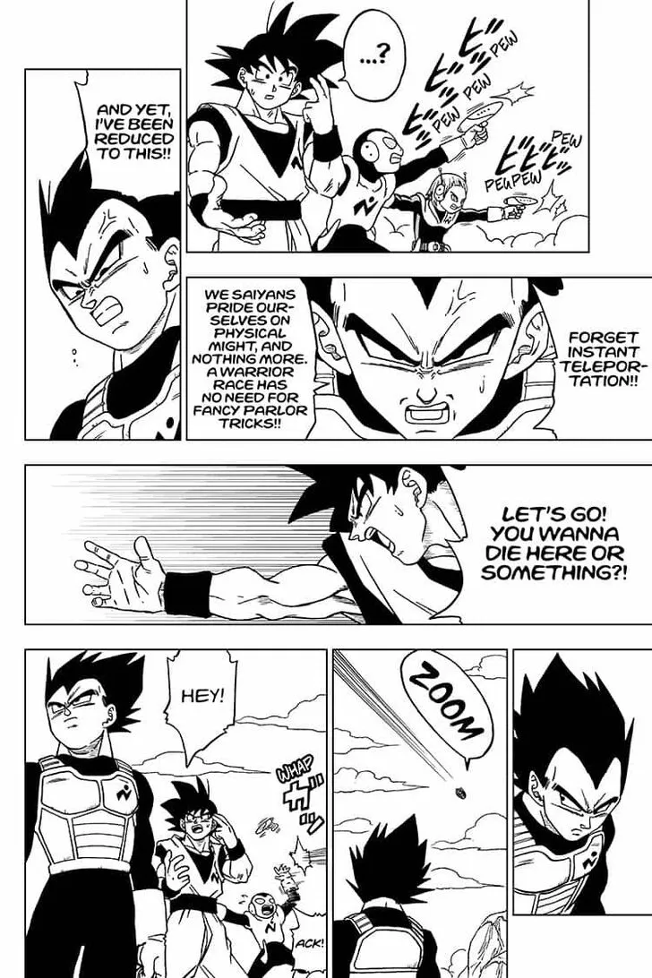 Dragon Ball Super Manga Chapter 50 page 38 - Great Escape