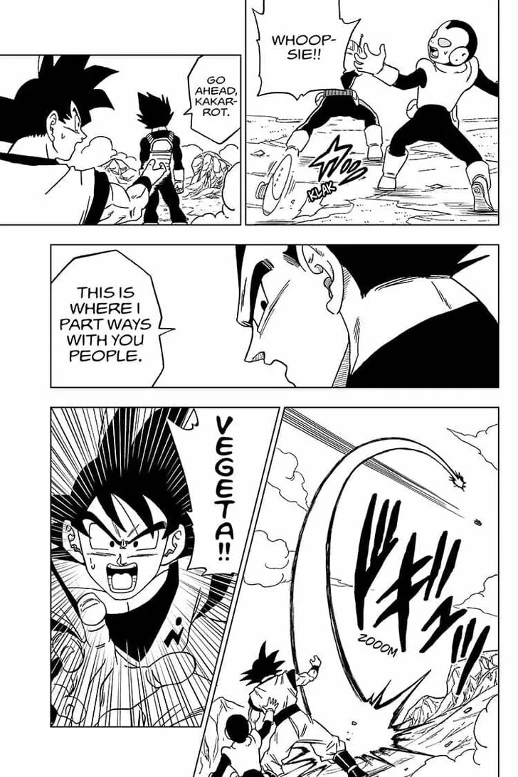Dragon Ball Super Manga Chapter 50 page 39 - Great Escape