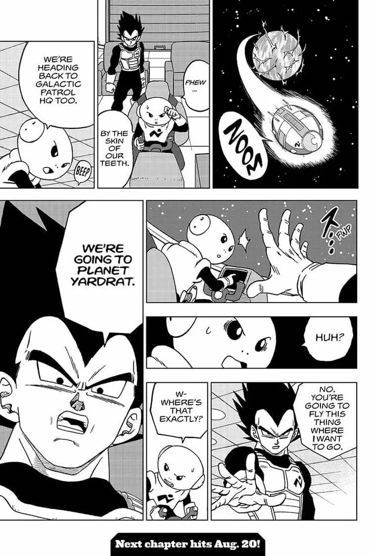 Dragon Ball Super Manga Chapter 50 page 45 - Great Escape