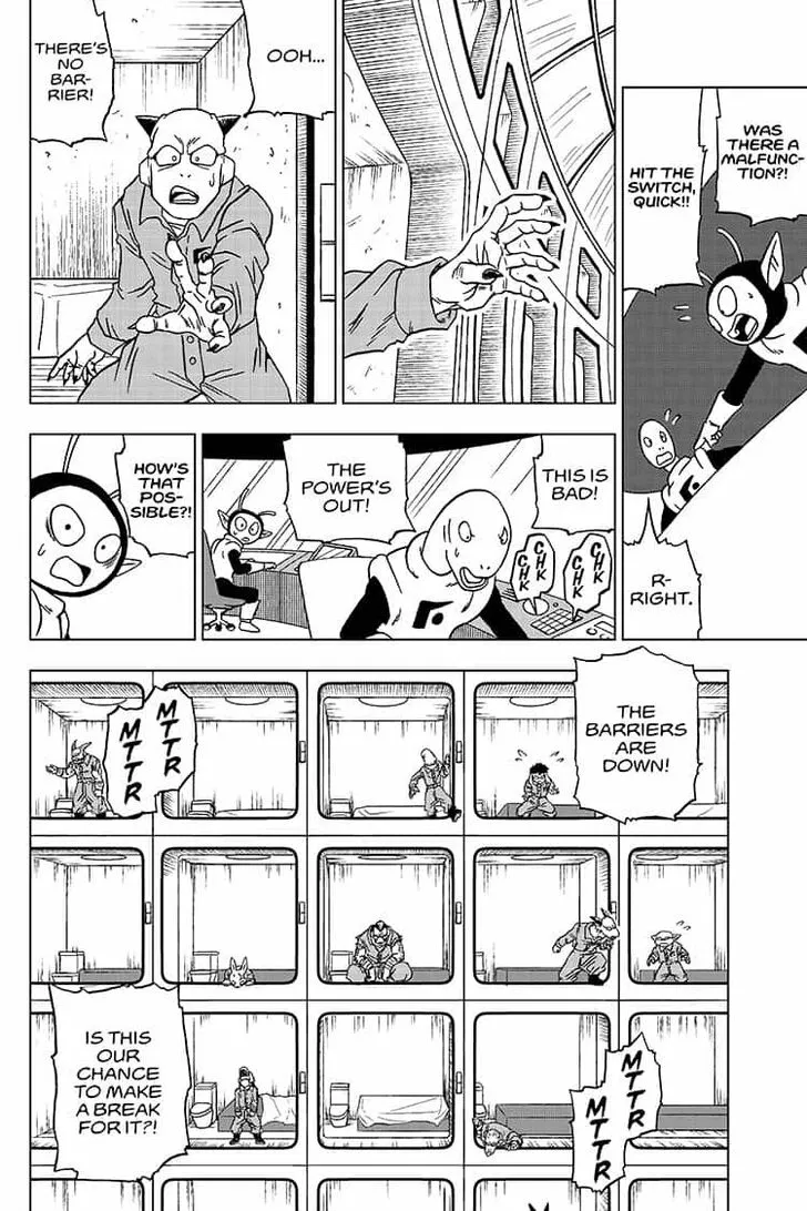 Dragon Ball Super Manga Chapter 50 page 8 - Great Escape