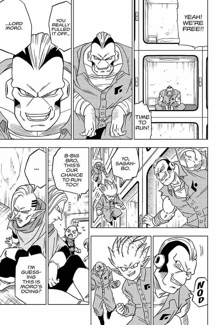 Dragon Ball Super Manga Chapter 50 page 9 - Great Escape