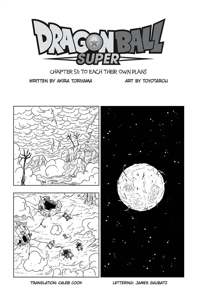 Dragon Ball Super Manga Chapter 51 page 1 - To Each Their Own Plans