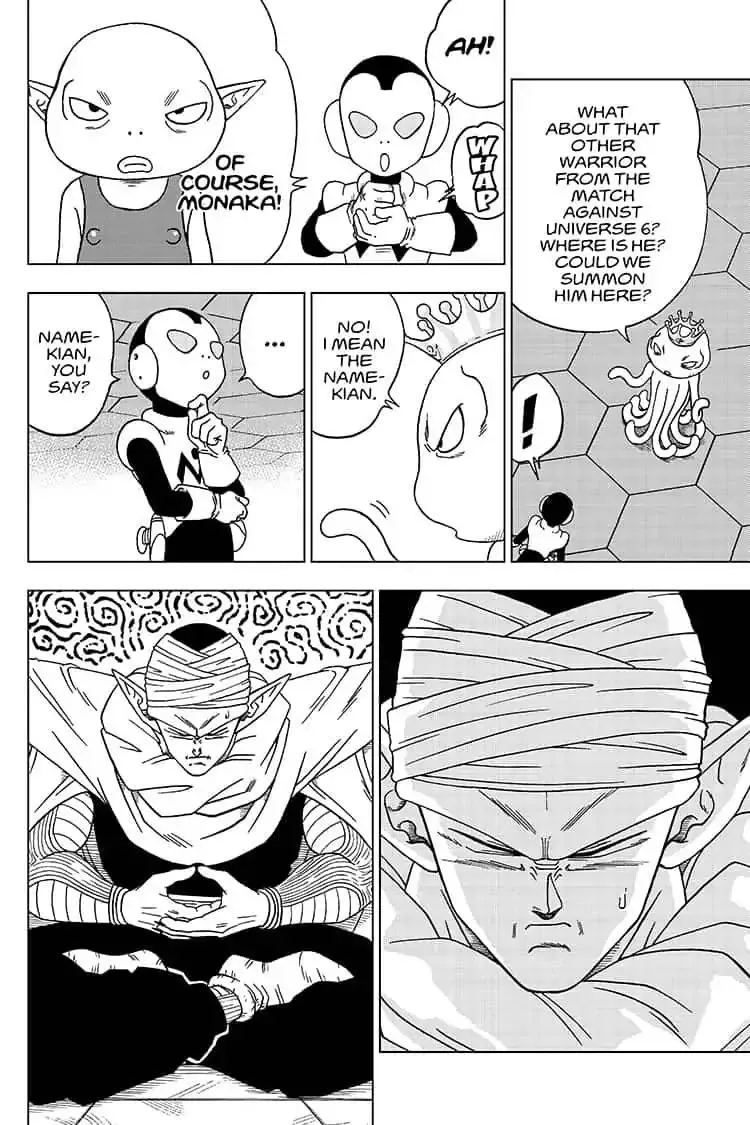 Dragon Ball Super Manga Chapter 52 page 10 - Goku and Vegeta's Training