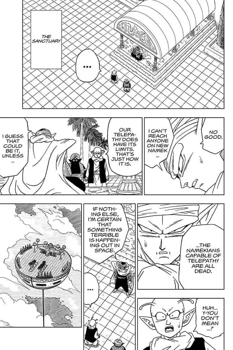 Dragon Ball Super Manga Chapter 52 page 11 - Goku and Vegeta's Training