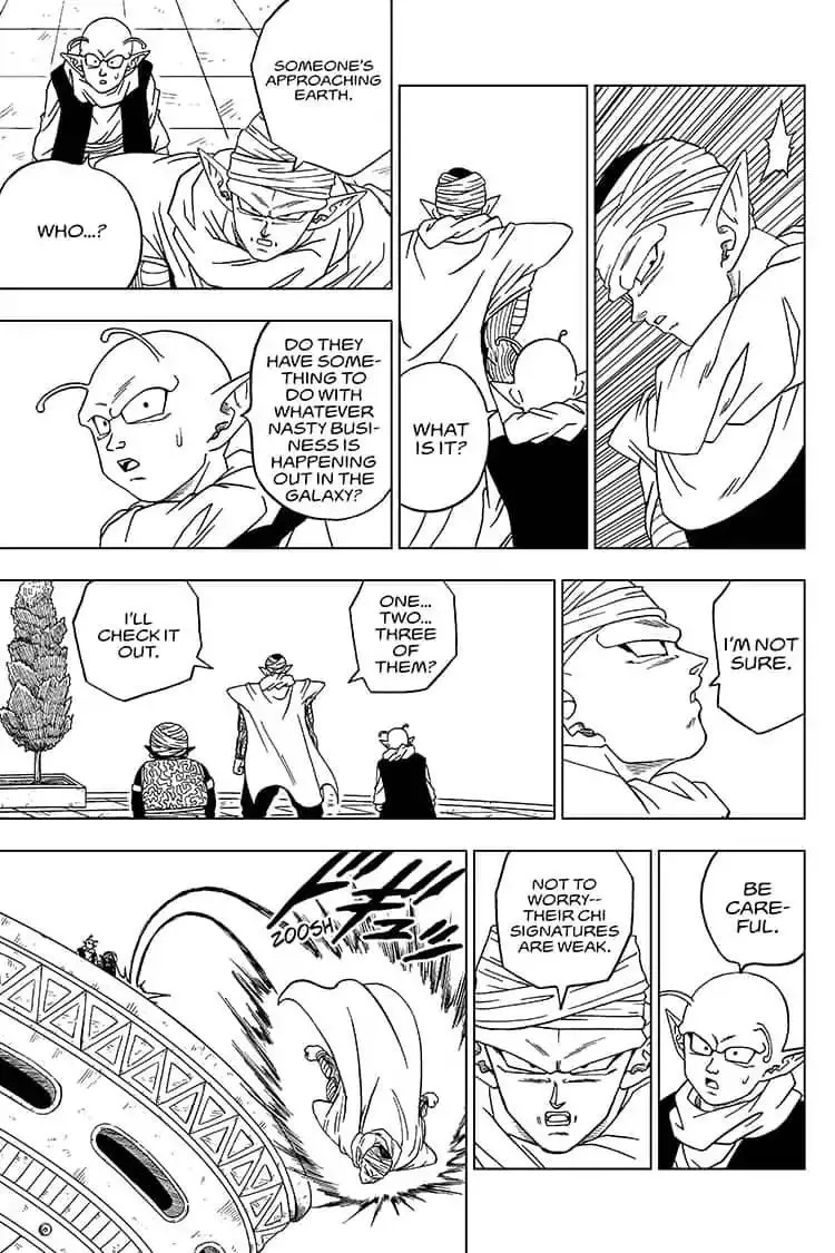 Dragon Ball Super Manga Chapter 52 page 13 - Goku and Vegeta's Training