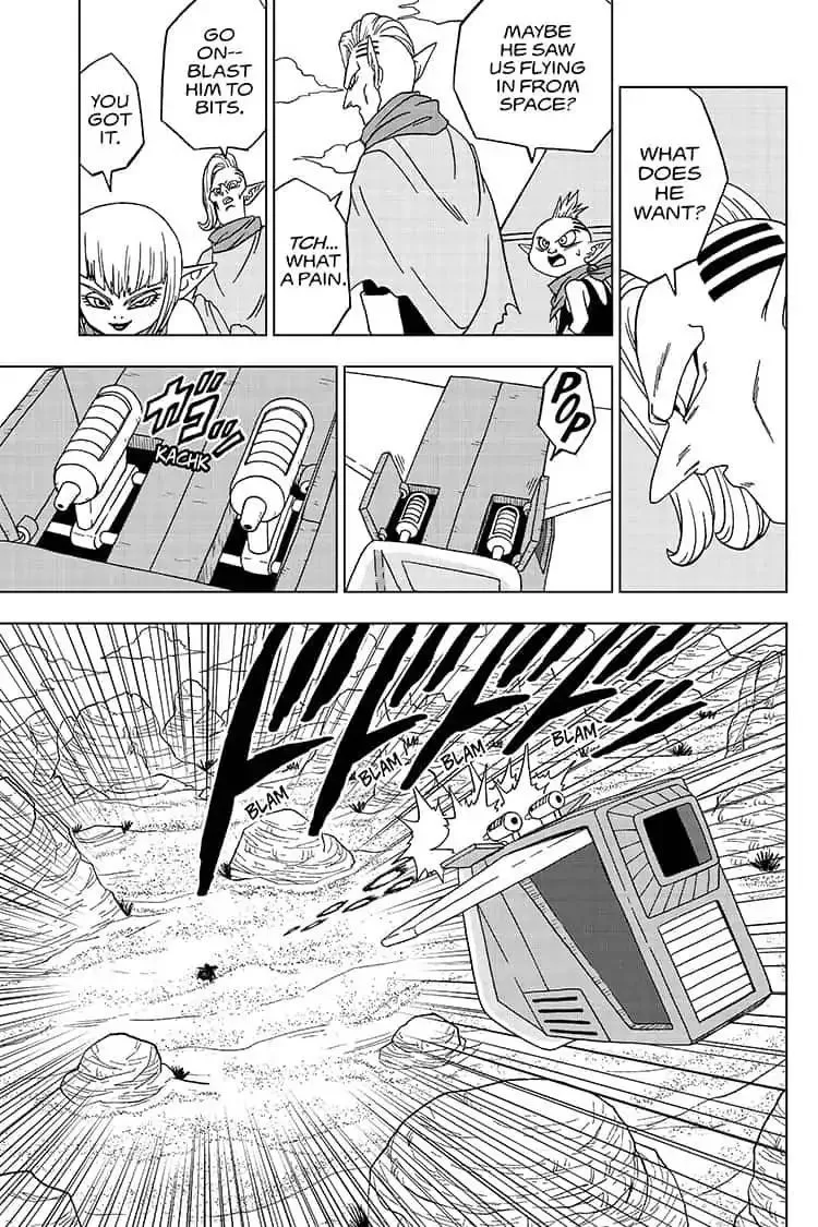 Dragon Ball Super Manga Chapter 52 page 15 - Goku and Vegeta's Training