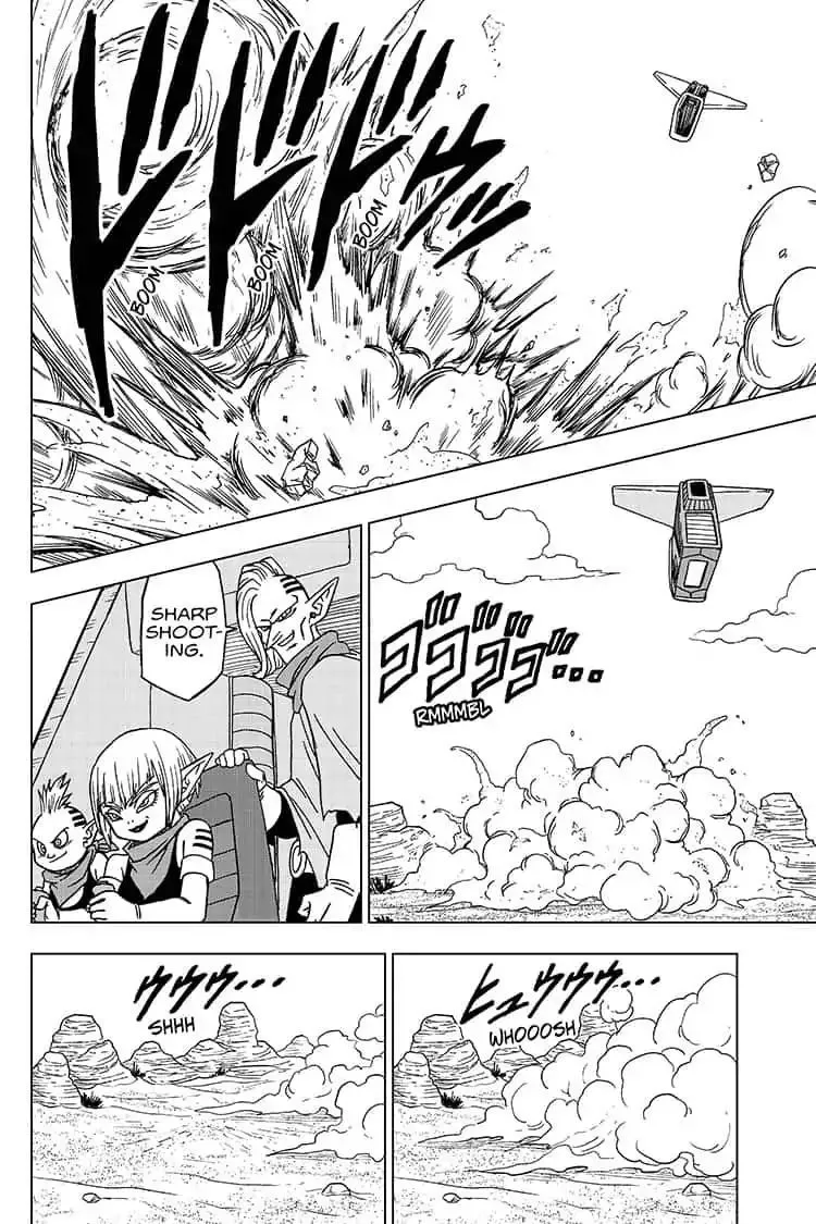 Dragon Ball Super Manga Chapter 52 page 16 - Goku and Vegeta's Training