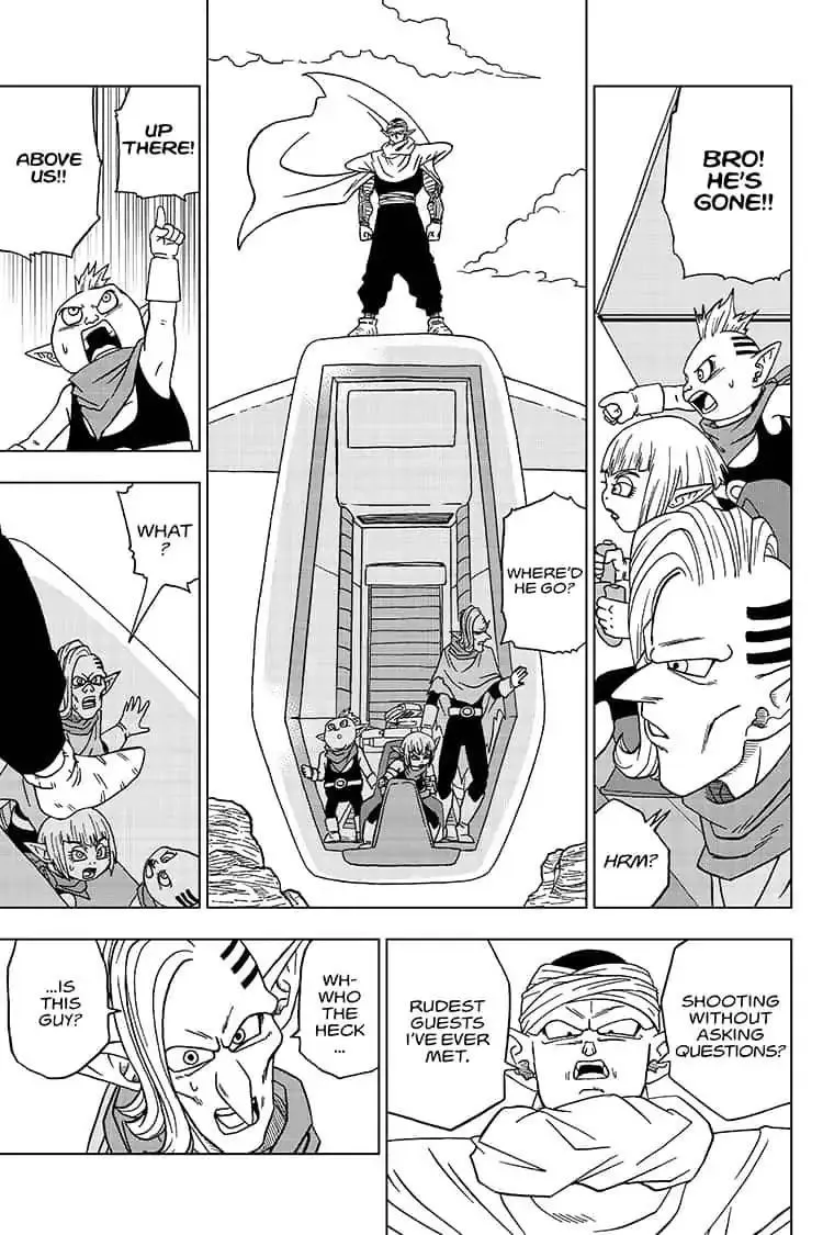 Dragon Ball Super Manga Chapter 52 page 17 - Goku and Vegeta's Training