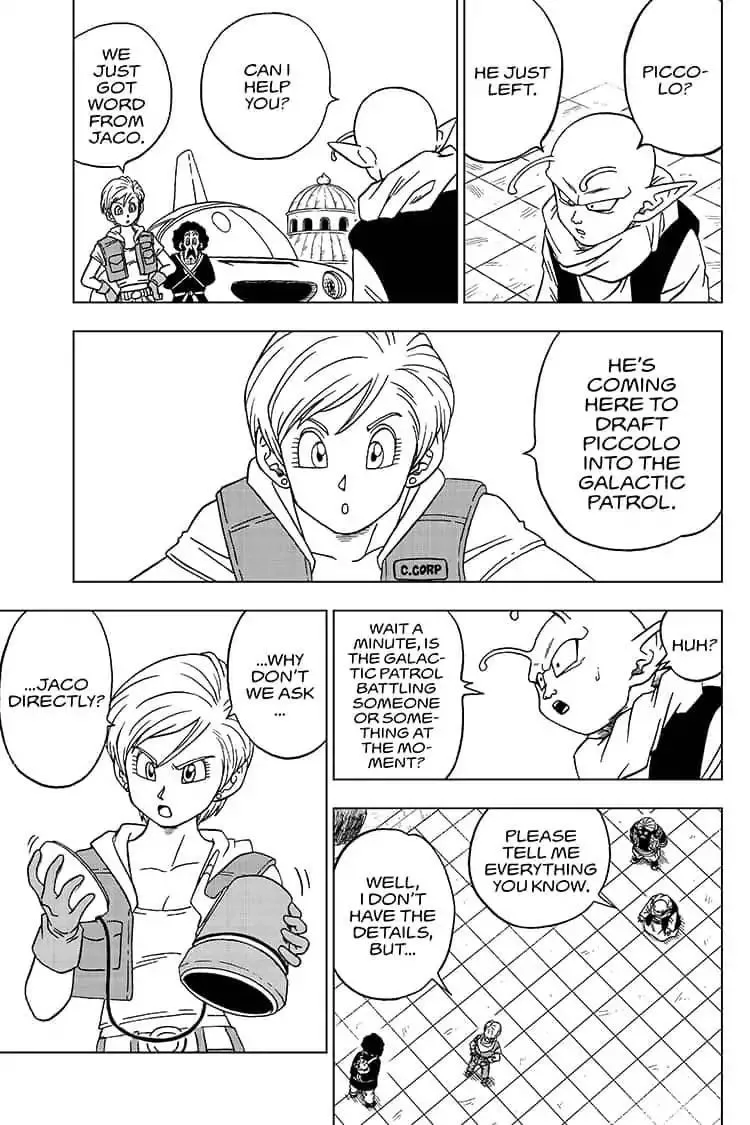 Dragon Ball Super Manga Chapter 52 page 19 - Goku and Vegeta's Training