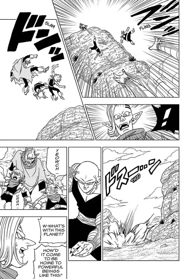 Dragon Ball Super Manga Chapter 52 page 27 - Goku and Vegeta's Training