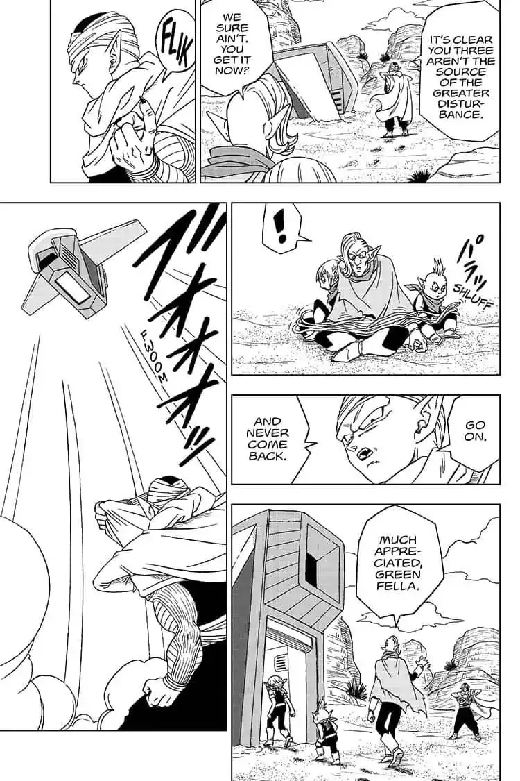 Dragon Ball Super Manga Chapter 52 page 31 - Goku and Vegeta's Training