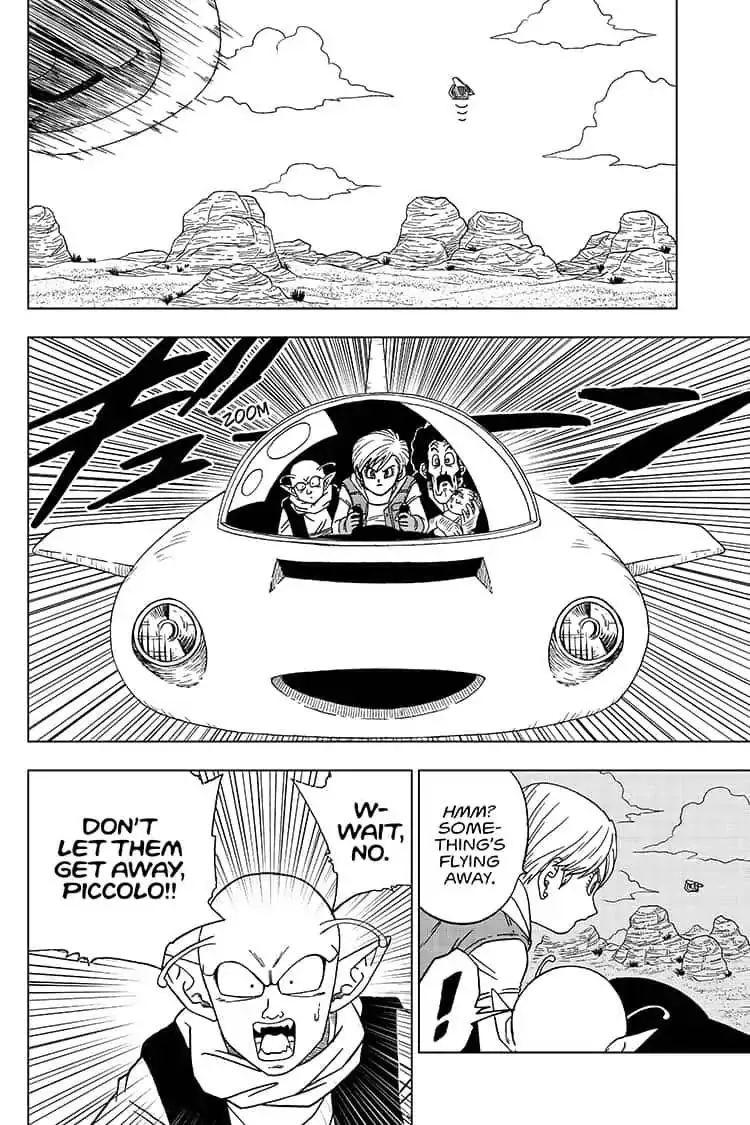 Dragon Ball Super Manga Chapter 52 page 32 - Goku and Vegeta's Training