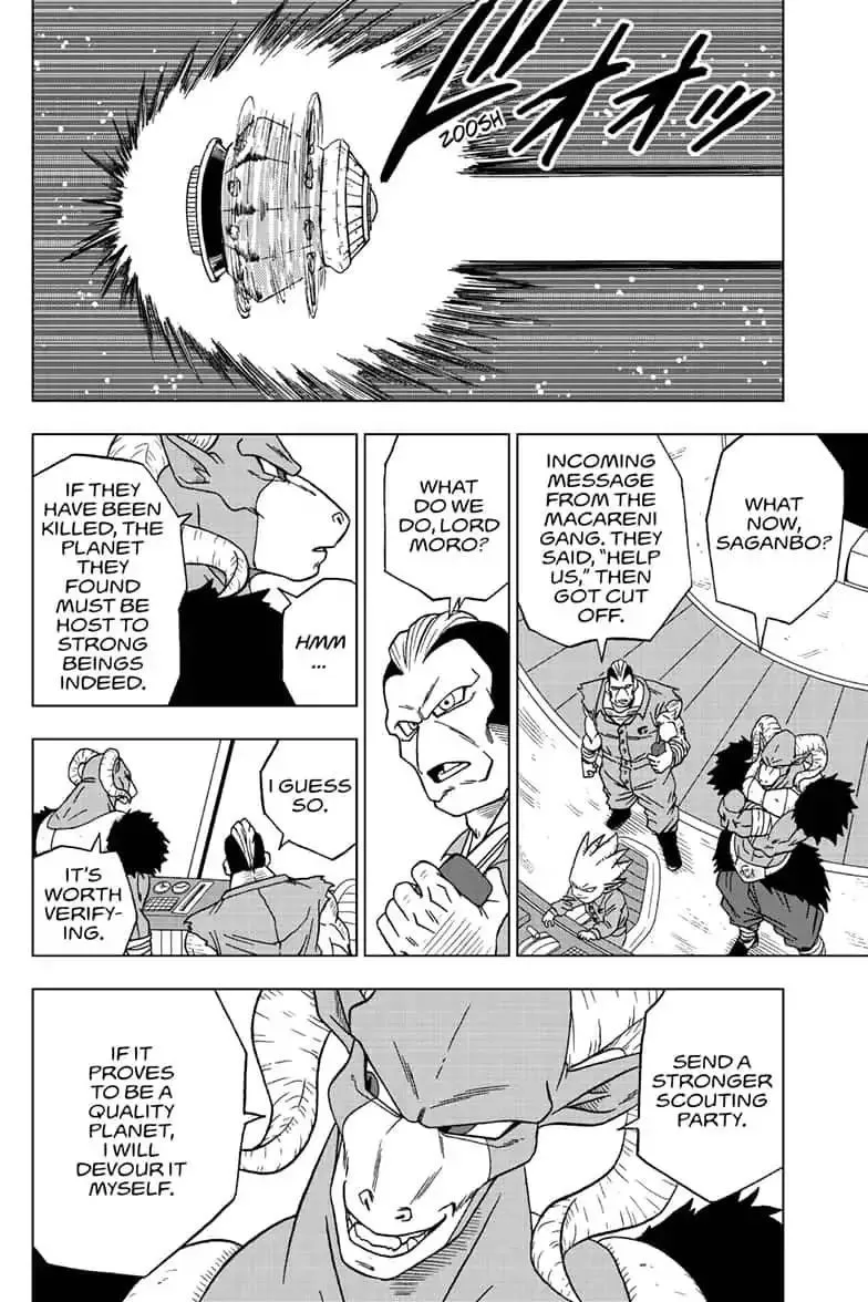 Dragon Ball Super Manga Chapter 52 page 36 - Goku and Vegeta's Training