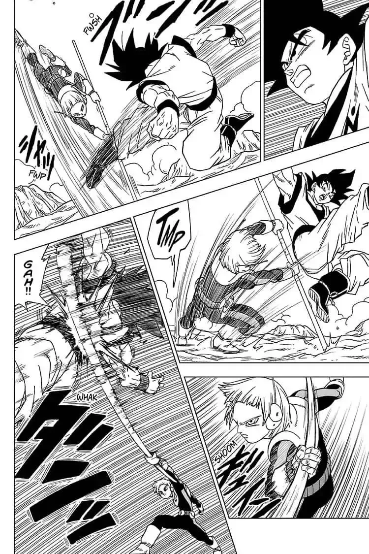 Dragon Ball Super Manga Chapter 52 page 38 - Goku and Vegeta's Training