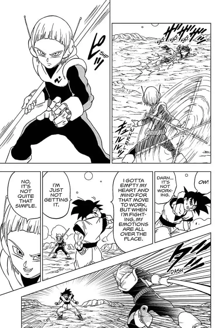 Dragon Ball Super Manga Chapter 52 page 39 - Goku and Vegeta's Training