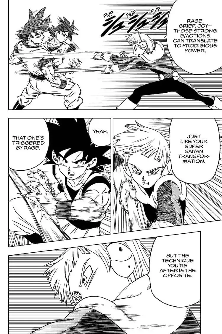 Dragon Ball Super Manga Chapter 52 page 40 - Goku and Vegeta's Training